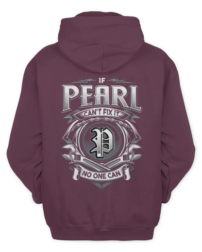 PEARL AP81-K4-626 - Personalized Ahmed Quote Apparel “If Ahmed Can't Fix It, No One Can” - Unisex Hoodie - Maroon