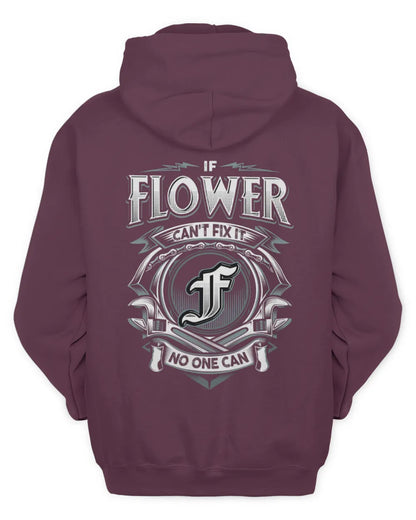 FLOWER AP81-K4-626 - Personalized Ahmed Quote Apparel “If Ahmed Can't Fix It, No One Can” - Unisex Hoodie - Maroon