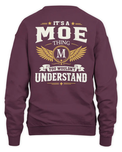 MOE KT06-M008 It’s a [NAME] Thing – You Wouldn’t Understand | Personalized Vintage T-Shirt - Unisex Sweatshirt - Maroon