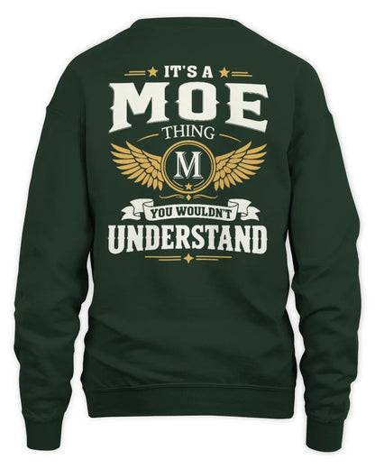 MOE KT06-M008 It’s a [NAME] Thing – You Wouldn’t Understand | Personalized Vintage T-Shirt - Unisex Sweatshirt - Forest Green