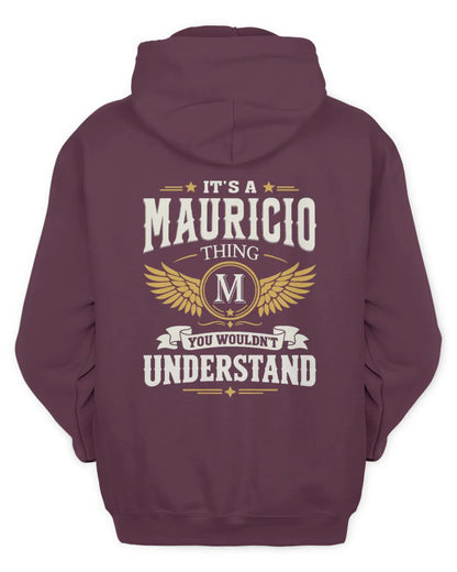 MAURICIO KT06-M008 It’s a [NAME] Thing – You Wouldn’t Understand | Personalized Vintage T-Shirt - Unisex Hoodie - Maroon