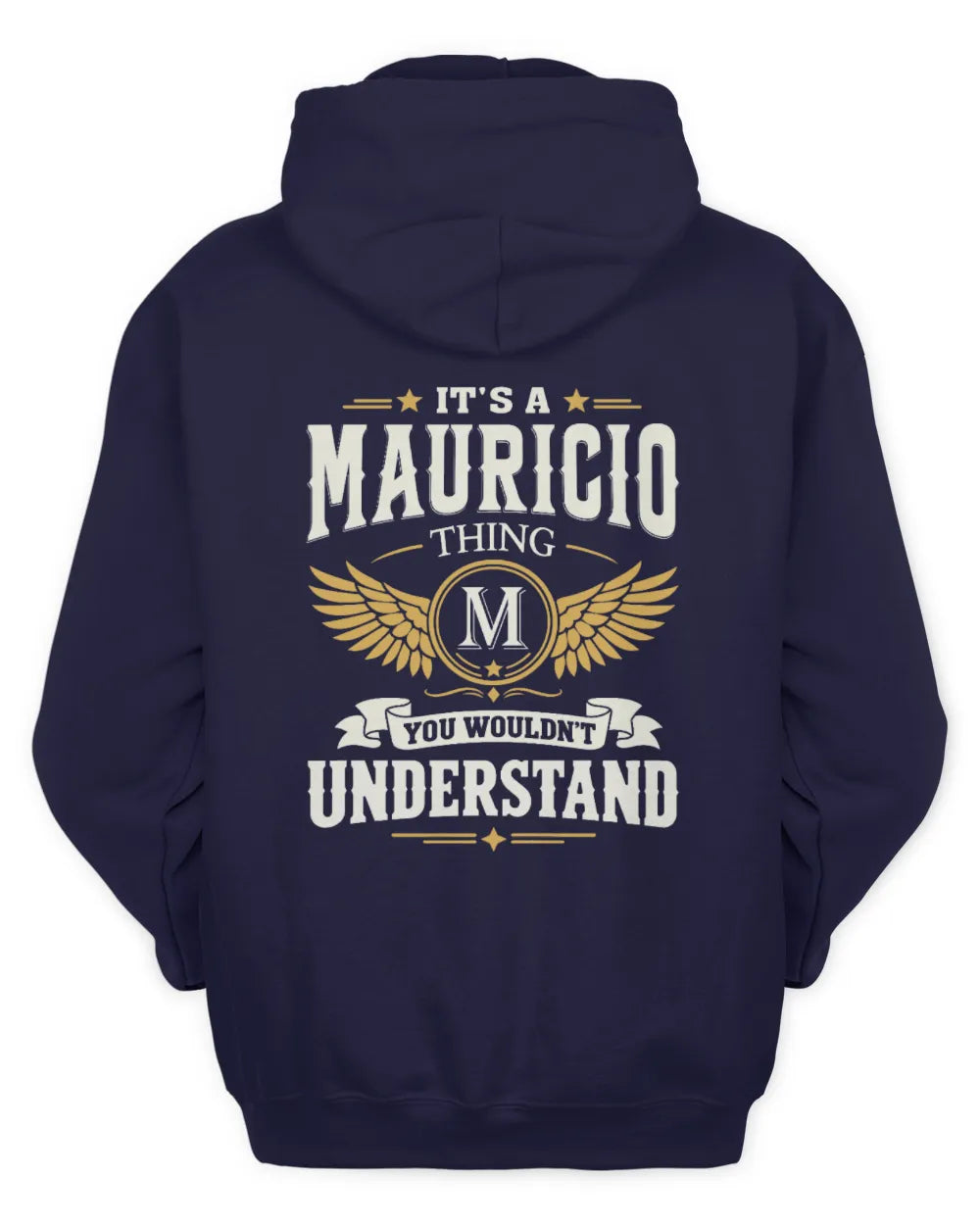 MAURICIO KT06-M008 It’s a [NAME] Thing – You Wouldn’t Understand | Personalized Vintage T-Shirt - Unisex Hoodie - Navy