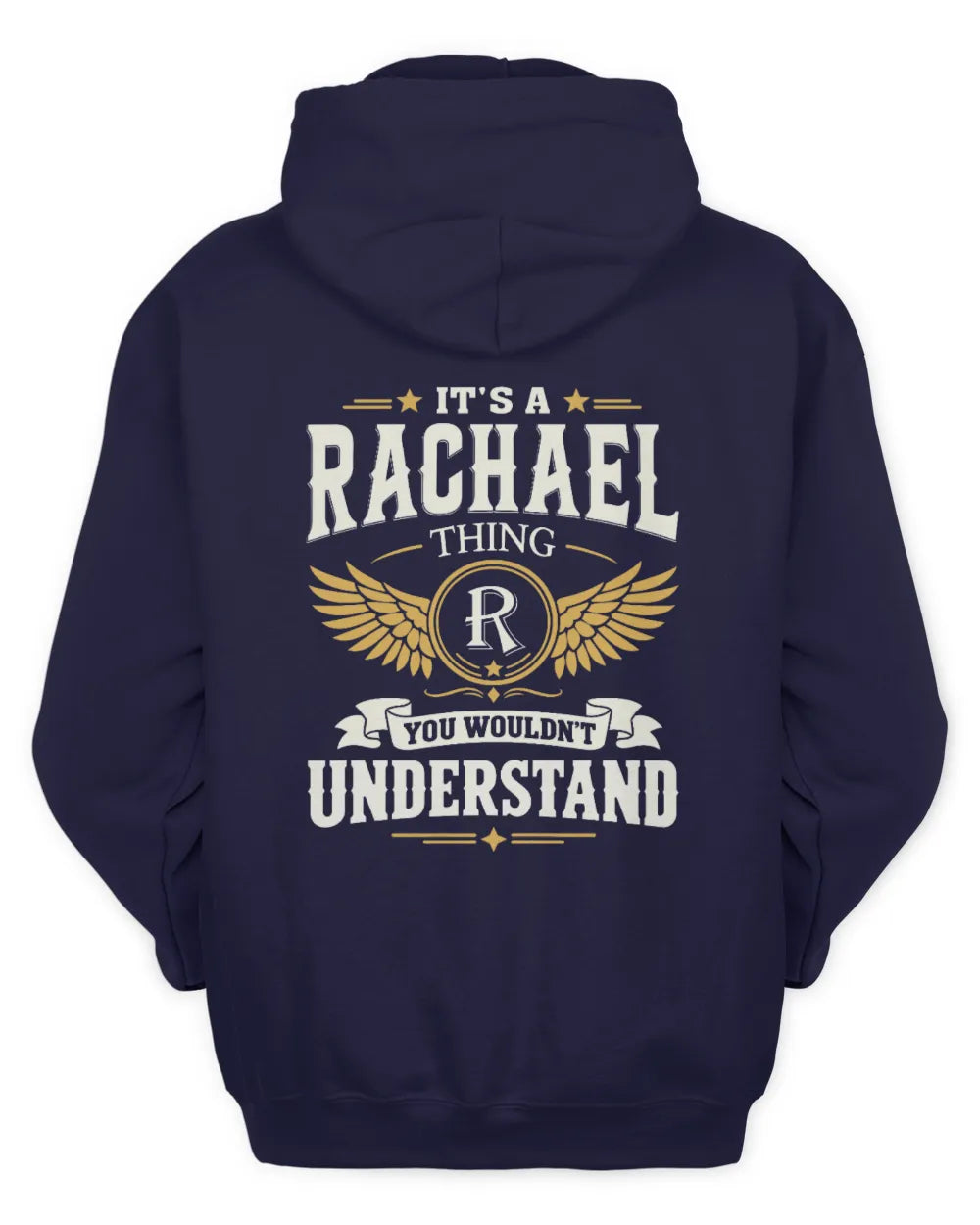 RACHAEL KT06-M008 It’s a [NAME] Thing – You Wouldn’t Understand | Personalized Vintage T-Shirt - Unisex Hoodie - Navy
