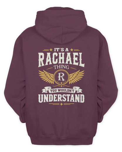 RACHAEL KT06-M008 It’s a [NAME] Thing – You Wouldn’t Understand | Personalized Vintage T-Shirt - Unisex Hoodie - Maroon