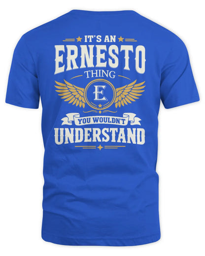 ERNESTO KT06-M008 It’s a [NAME] Thing – You Wouldn’t Understand | Personalized Vintage T-Shirt - Unisex Standard T-Shirt - Royal