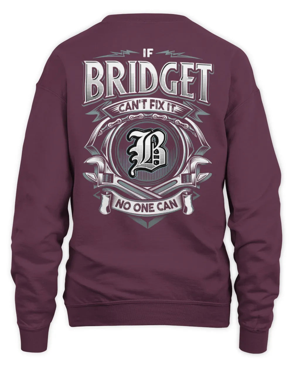 BRIDGET AP81-K4-626 - Personalized Ahmed Quote Apparel “If Ahmed Can't Fix It, No One Can” - Unisex Sweatshirt - Maroon