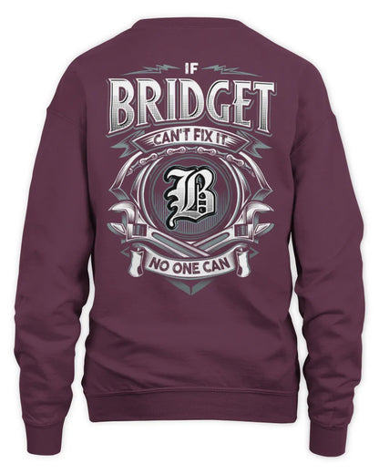 BRIDGET AP81-K4-626 - Personalized Ahmed Quote Apparel “If Ahmed Can't Fix It, No One Can” - Unisex Sweatshirt - Maroon