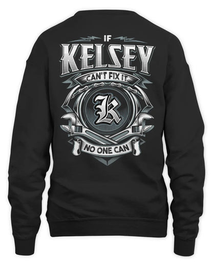KELSEY AP81-K4-626 - Personalized Ahmed Quote Apparel “If Ahmed Can't Fix It, No One Can” - Unisex Sweatshirt - Black