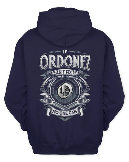 ORDONEZ AP81-K4-626 - Personalized Ahmed Quote Apparel “If Ahmed Can't Fix It, No One Can” - Unisex Hoodie - Navy