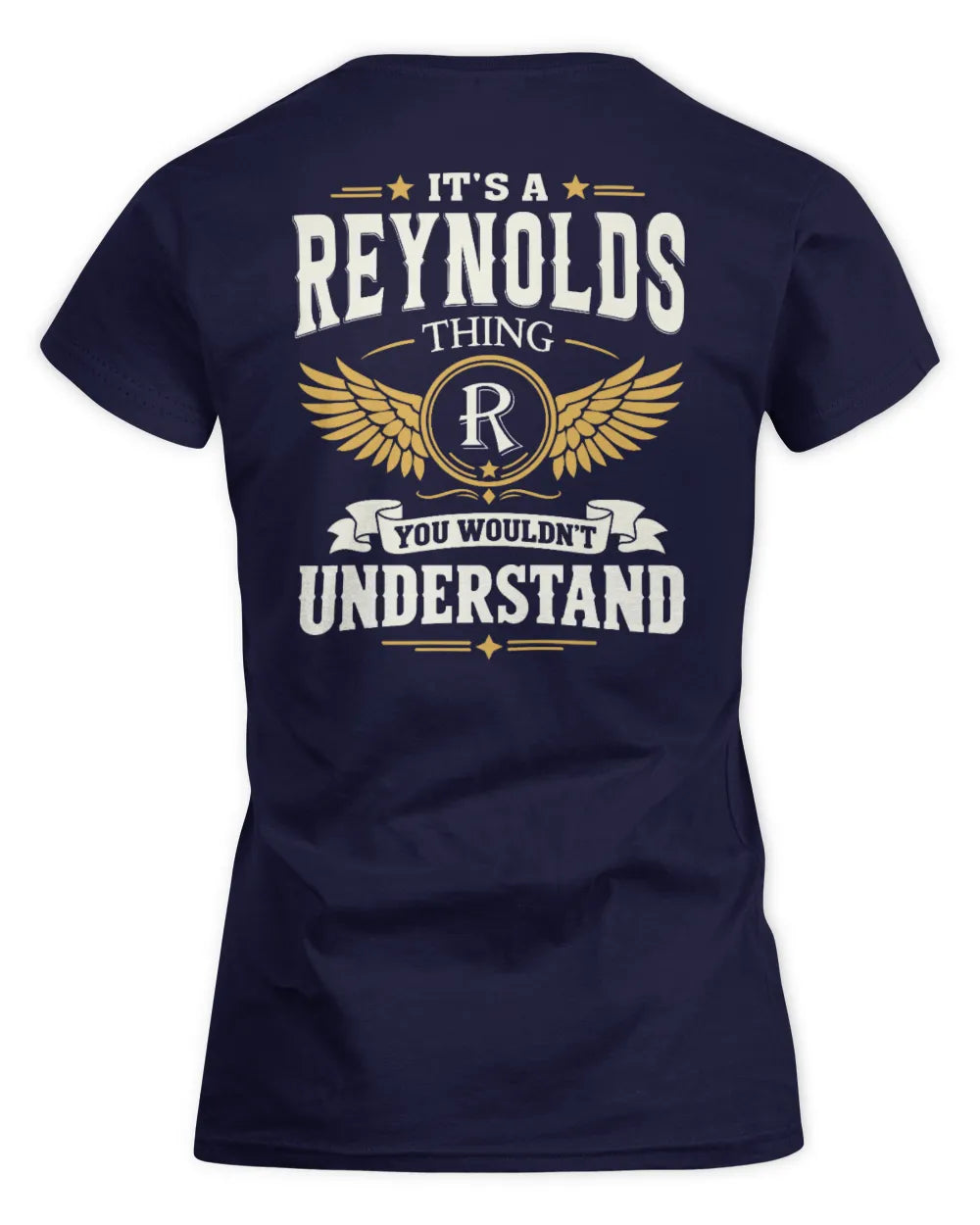 REYNOLDS KT06-M008 It’s a [NAME] Thing – You Wouldn’t Understand | Personalized Vintage T-Shirt - Women's Standard T-Shirt - Navy