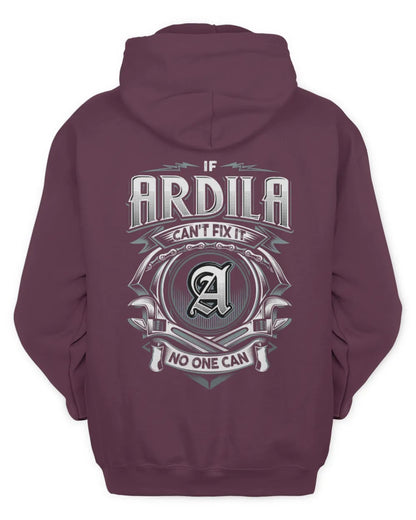 ARDILA AP81-K4-626 - Personalized Ahmed Quote Apparel “If Ahmed Can't Fix It, No One Can” - Unisex Hoodie - Maroon