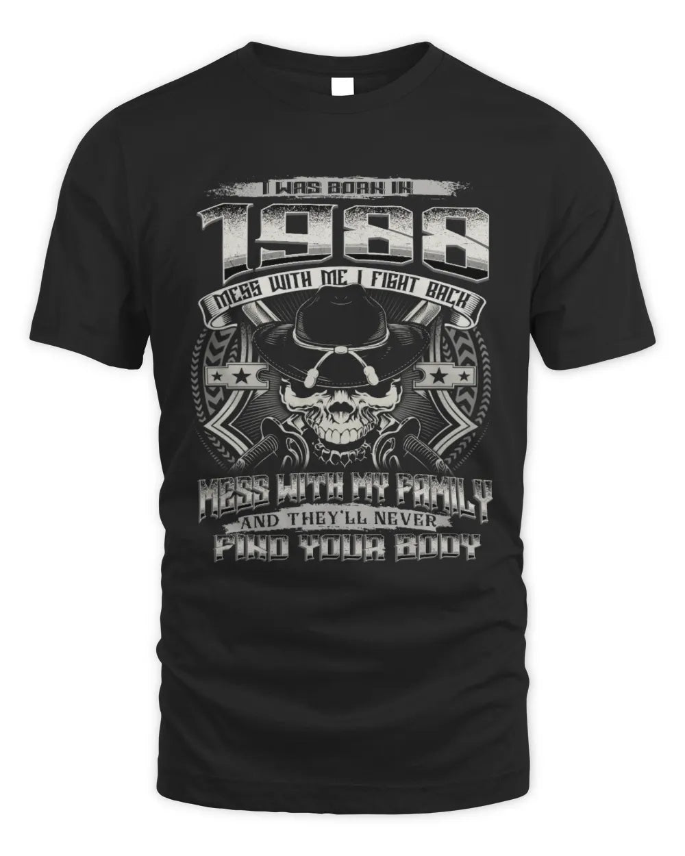 1988 TH08-K4 – Protective Family Quote T-Shirt
