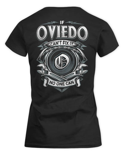 OVIEDO AP81-K4-626 - Personalized Ahmed Quote Apparel “If Ahmed Can't Fix It, No One Can” - Women's Standard T-Shirt - Black