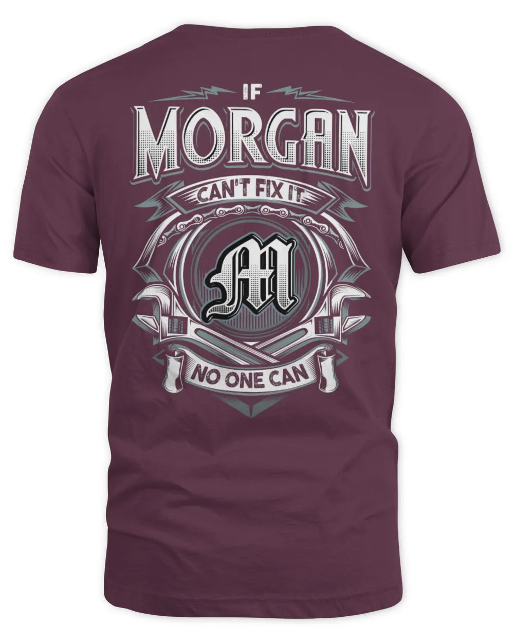 MORGAN AP81-K4-626 - Personalized Ahmed Quote Apparel “If Ahmed Can't Fix It, No One Can” - Unisex Standard T-Shirt - Maroon