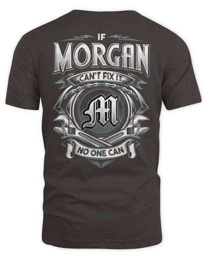 MORGAN AP81-K4-626 - Personalized Ahmed Quote Apparel “If Ahmed Can't Fix It, No One Can” - Unisex Standard T-Shirt - Dark Chocolate