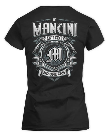 MANCINI AP81-K4-626 - Personalized Ahmed Quote Apparel “If Ahmed Can't Fix It, No One Can” - Women's Standard T-Shirt - Black