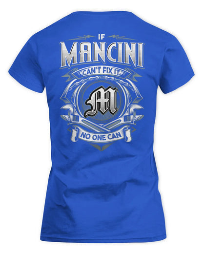 MANCINI AP81-K4-626 - Personalized Ahmed Quote Apparel “If Ahmed Can't Fix It, No One Can” - Women's Standard T-Shirt - Royal