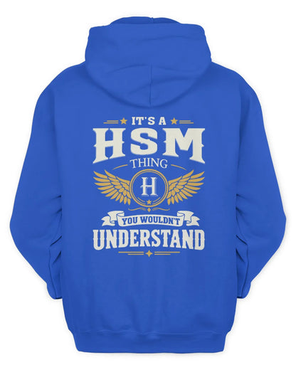 HSM KT06-M008 It’s a [NAME] Thing – You Wouldn’t Understand | Personalized Vintage T-Shirt - Unisex Hoodie - Royal