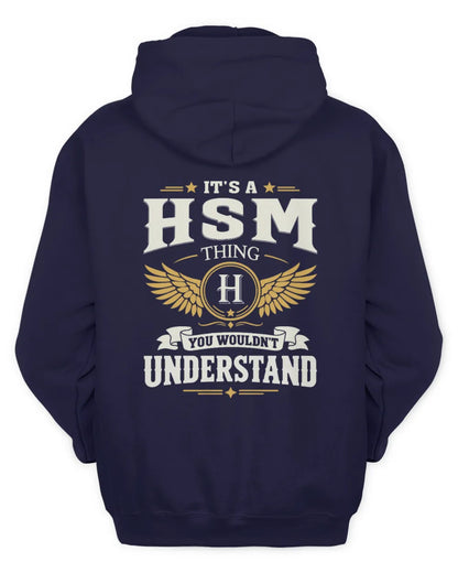 HSM KT06-M008 It’s a [NAME] Thing – You Wouldn’t Understand | Personalized Vintage T-Shirt - Unisex Hoodie - Navy