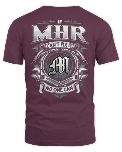 MHR AP81-K4-626 - Personalized Ahmed Quote Apparel “If Ahmed Can't Fix It, No One Can” - Unisex Standard T-Shirt - Maroon