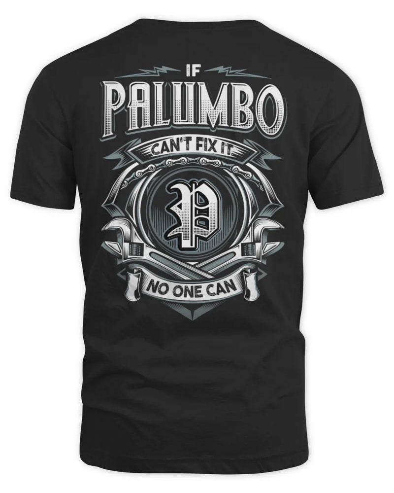 PALUMBO AP81-K4-626 - Personalized Ahmed Quote Apparel “If Ahmed Can't Fix It, No One Can” - Unisex Standard T-Shirt - Black