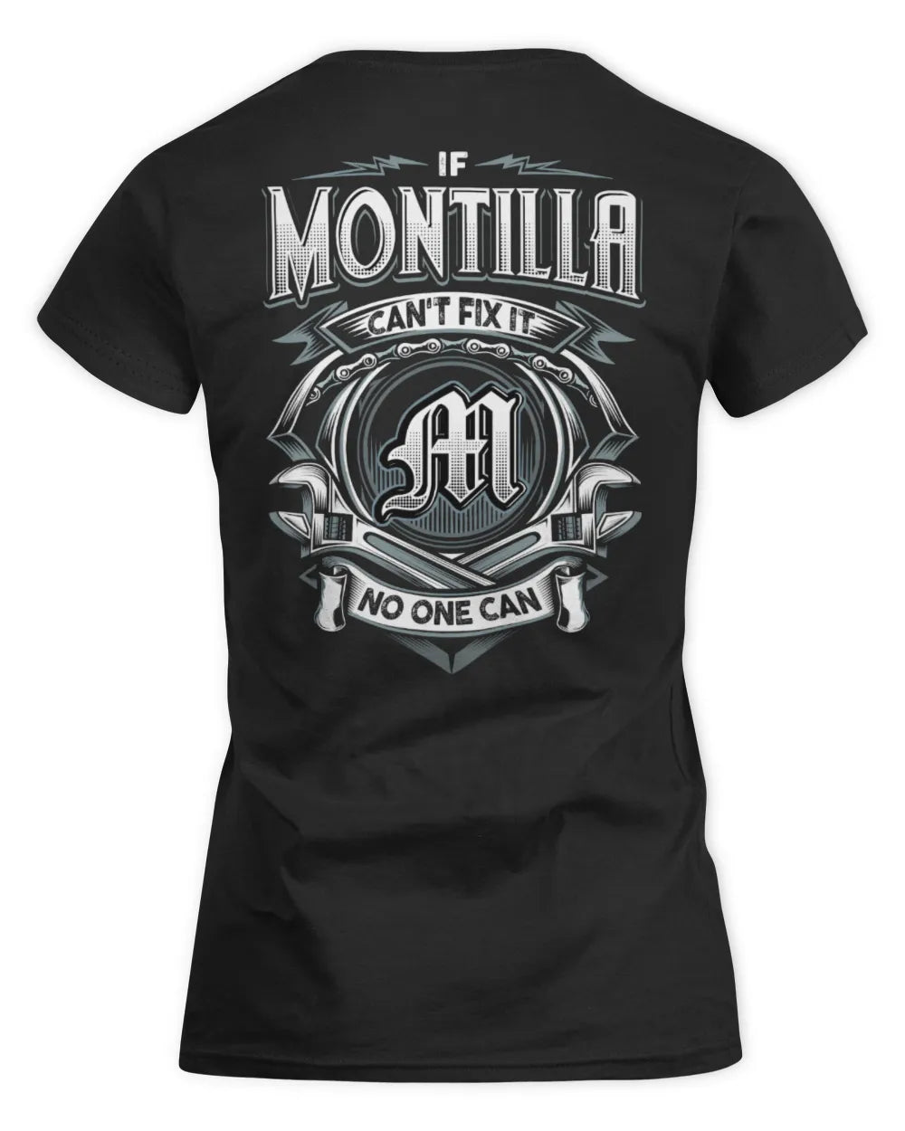 MONTILLA AP81-K4-626 - Personalized Ahmed Quote Apparel “If Ahmed Can't Fix It, No One Can” - Women's Standard T-Shirt - Black