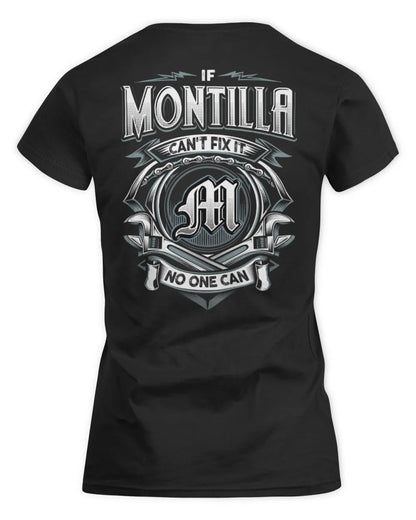 MONTILLA AP81-K4-626 - Personalized Ahmed Quote Apparel “If Ahmed Can't Fix It, No One Can” - Women's Standard T-Shirt - Black