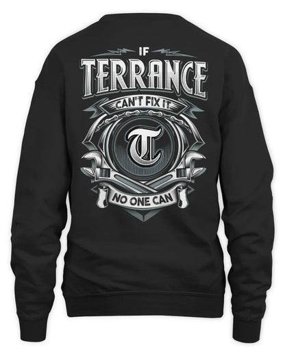 TERRANCE AP81-K4-626 - Personalized Ahmed Quote Apparel “If Ahmed Can't Fix It, No One Can” - Unisex Sweatshirt - Black