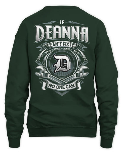 DEANNA AP81-K4-626 - Personalized Ahmed Quote Apparel “If Ahmed Can't Fix It, No One Can” - Unisex Sweatshirt - Forest Green