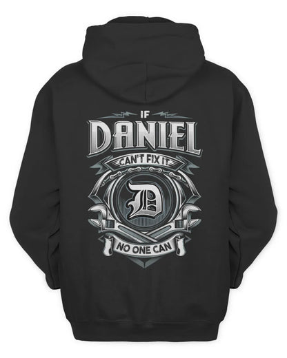 DANIEL AP81-K4-626 - Personalized Ahmed Quote Apparel “If Ahmed Can't Fix It, No One Can” - Unisex Hoodie - Black