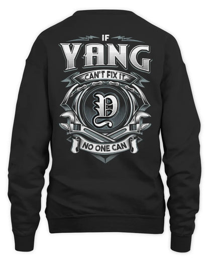 YANG AP81-K4-626 - Personalized Ahmed Quote Apparel “If Ahmed Can't Fix It, No One Can” - Unisex Sweatshirt - Black