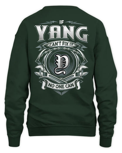 YANG AP81-K4-626 - Personalized Ahmed Quote Apparel “If Ahmed Can't Fix It, No One Can” - Unisex Sweatshirt - Forest Green