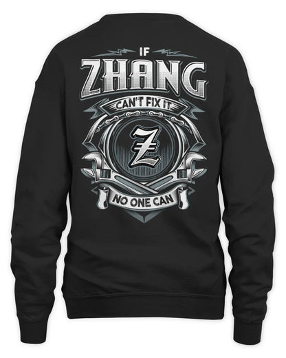 ZHANG AP81-K4-626 - Personalized Ahmed Quote Apparel “If Ahmed Can't Fix It, No One Can” - Unisex Sweatshirt - Black
