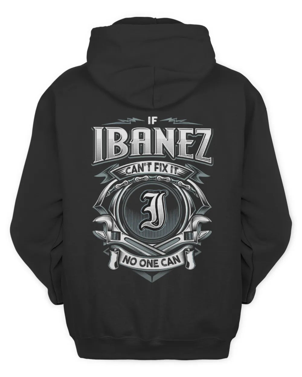 IBANEZ AP81-K4-626 - Personalized Ahmed Quote Apparel “If Ahmed Can't Fix It, No One Can” - Unisex Hoodie - Black