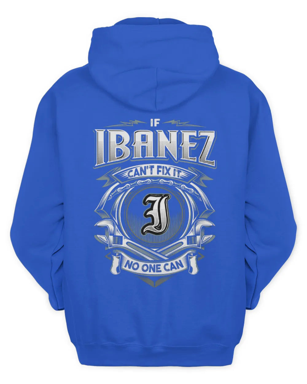 IBANEZ AP81-K4-626 - Personalized Ahmed Quote Apparel “If Ahmed Can't Fix It, No One Can” - Unisex Hoodie - Royal