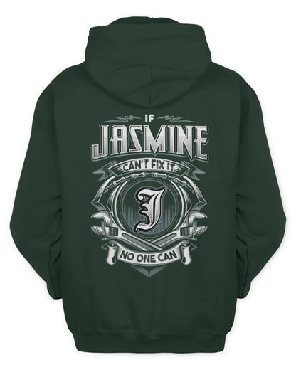 JASMINE AP81-K4-626 - Personalized Ahmed Quote Apparel “If Ahmed Can't Fix It, No One Can” - Unisex Hoodie - Forest Green