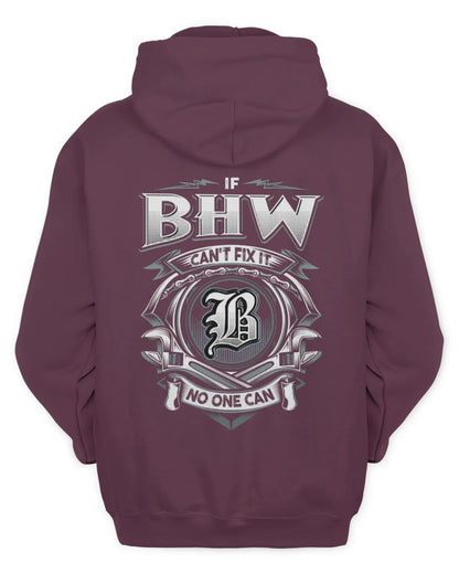 BHW AP81-K4-626 - Personalized Ahmed Quote Apparel “If Ahmed Can't Fix It, No One Can” - Unisex Hoodie - Maroon
