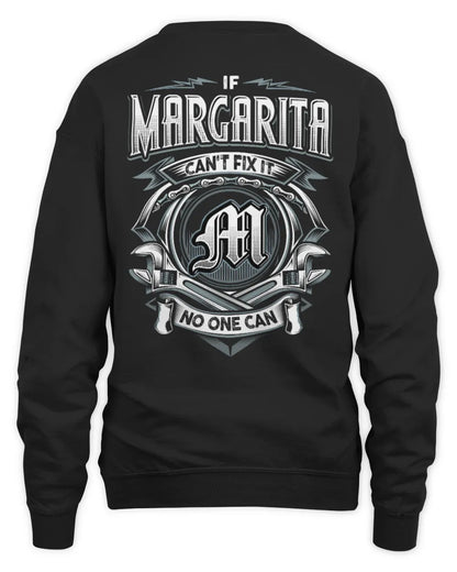 MARGARITA AP81-K4-626 - Personalized Ahmed Quote Apparel “If Ahmed Can't Fix It, No One Can” - Unisex Sweatshirt - Black