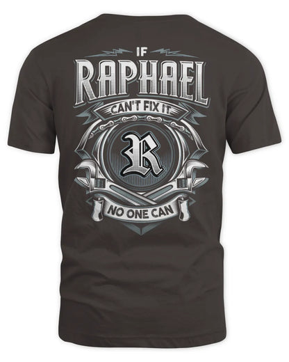 RAPHAEL AP81-K4-626 - Personalized Ahmed Quote Apparel “If Ahmed Can't Fix It, No One Can” - Unisex Standard T-Shirt - Dark Chocolate