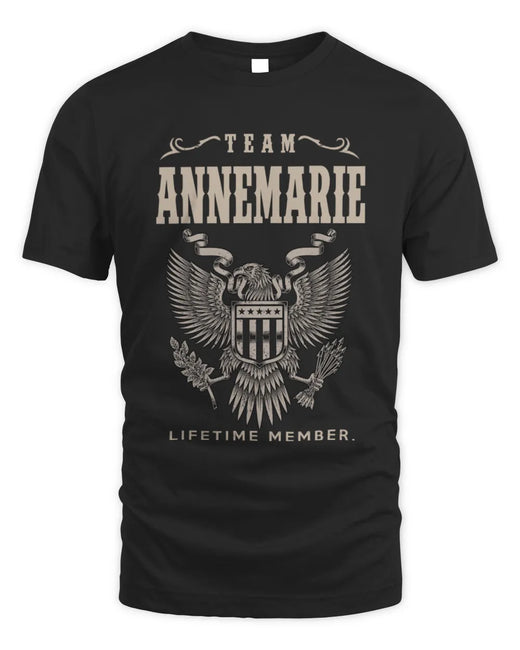ANNEMARIE TP06-K82 – Personalized Classic Style Apparel “Team NAME Lifetime Member”