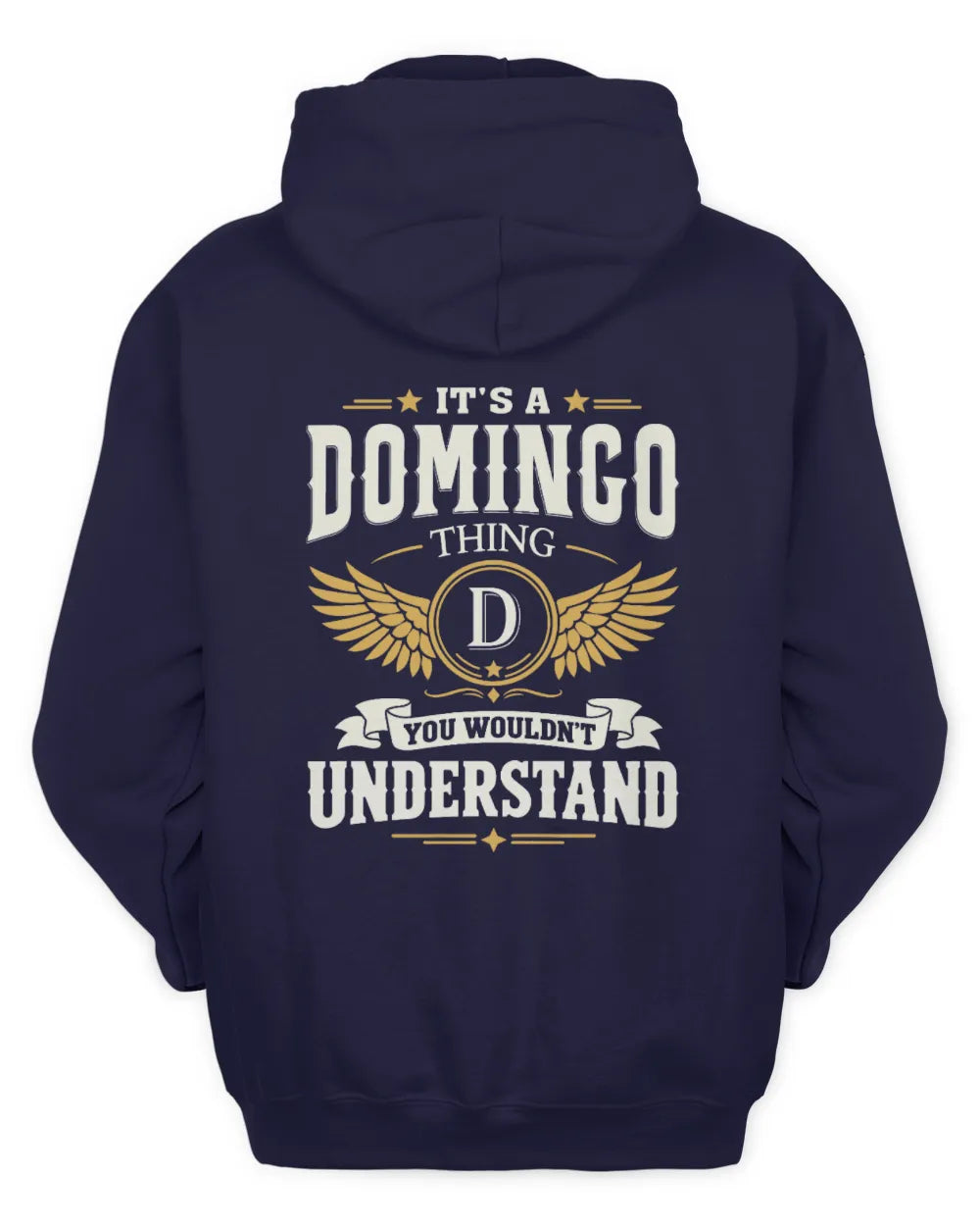 DOMINGO KT06-M008 It’s a [NAME] Thing – You Wouldn’t Understand | Personalized Vintage T-Shirt - Unisex Hoodie - Navy