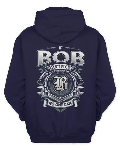 BOB AP81-K4-626 - Personalized Ahmed Quote Apparel “If Ahmed Can't Fix It, No One Can” - Unisex Hoodie - Navy