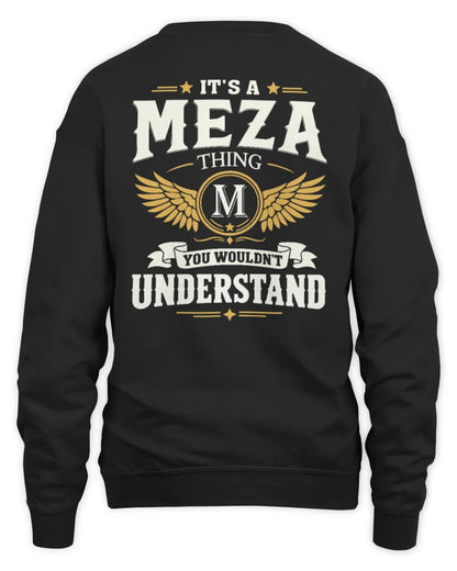 MEZA KT06-M008 It’s a [NAME] Thing – You Wouldn’t Understand | Personalized Vintage T-Shirt - Unisex Sweatshirt - Black