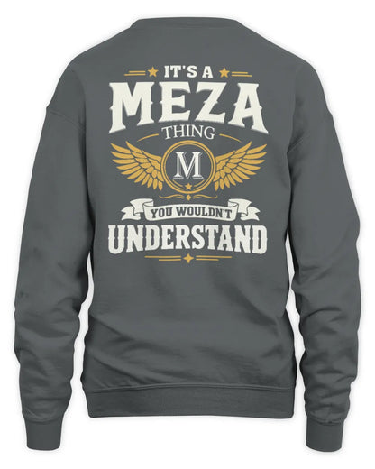 MEZA KT06-M008 It’s a [NAME] Thing – You Wouldn’t Understand | Personalized Vintage T-Shirt - Unisex Sweatshirt - Charcoal