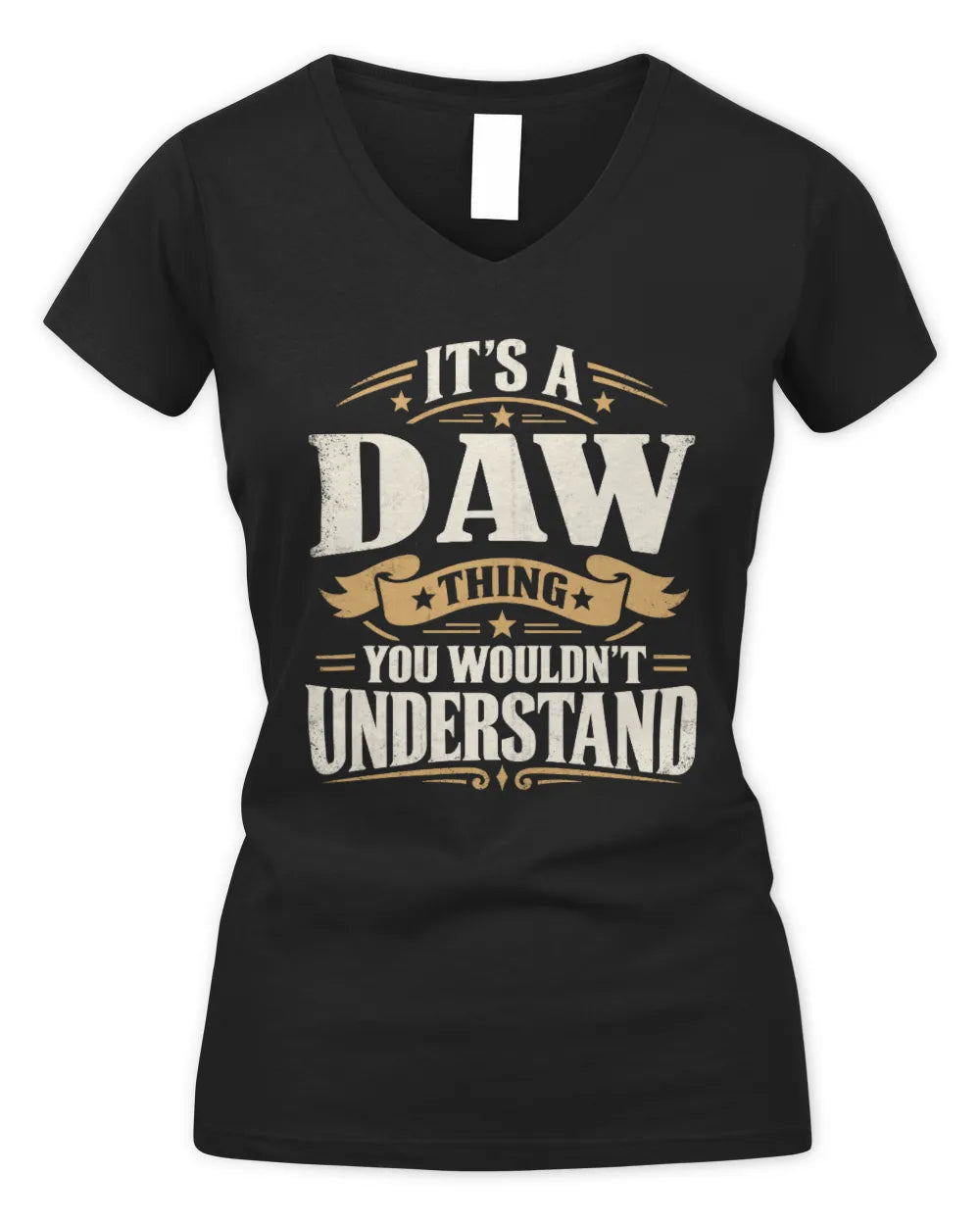 DAW P08 TH51 - Personalized “It’s a/an [NAME] Thing – You Wouldn’t Understand” Shirt - Women's V-Neck T-Shirt - Black