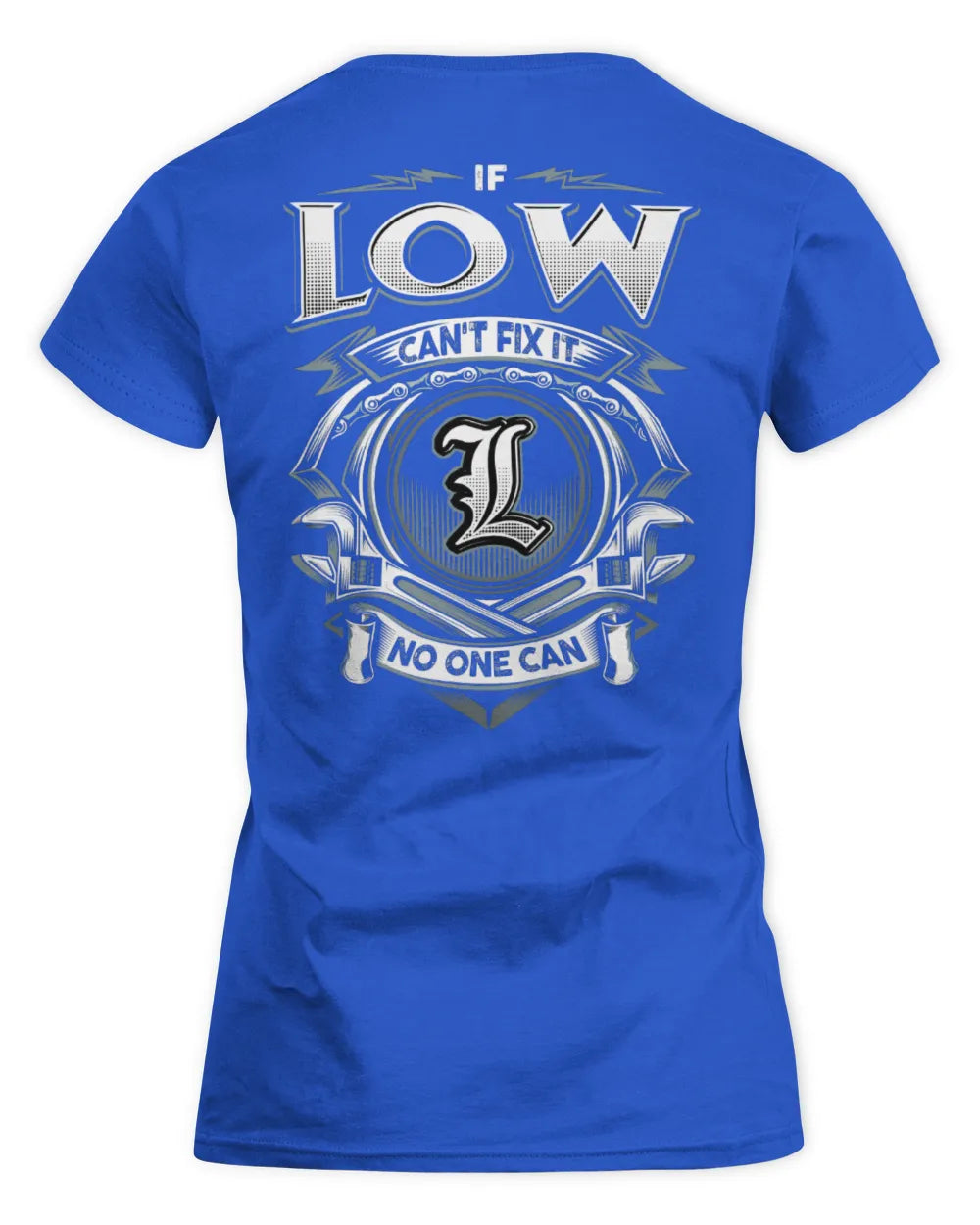 LOW AP81-K4-626 - Personalized Ahmed Quote Apparel “If Ahmed Can't Fix It, No One Can” - Women's Standard T-Shirt - Royal