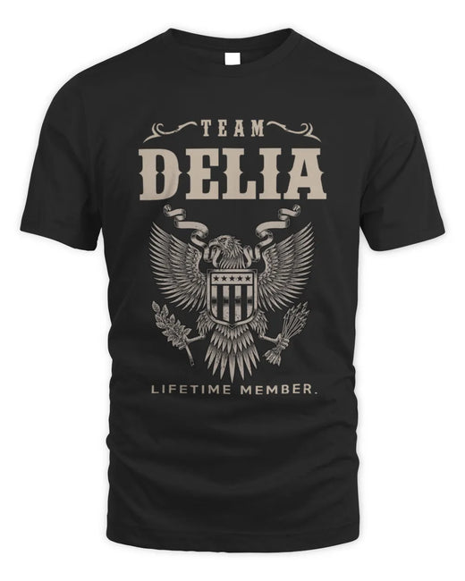DELIA TP06-K82 – Personalized Classic Style Apparel “Team NAME Lifetime Member”