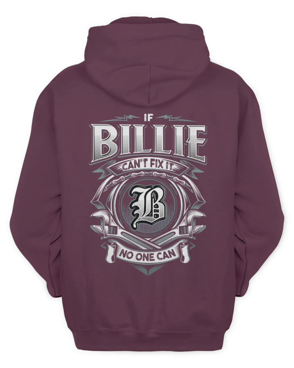 BILLIE AP81-K4-626 - Personalized Ahmed Quote Apparel “If Ahmed Can't Fix It, No One Can” - Unisex Hoodie - Maroon