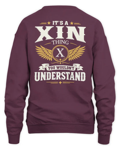 XIN KT06-M008 It’s a [NAME] Thing – You Wouldn’t Understand | Personalized Vintage T-Shirt - Unisex Sweatshirt - Maroon