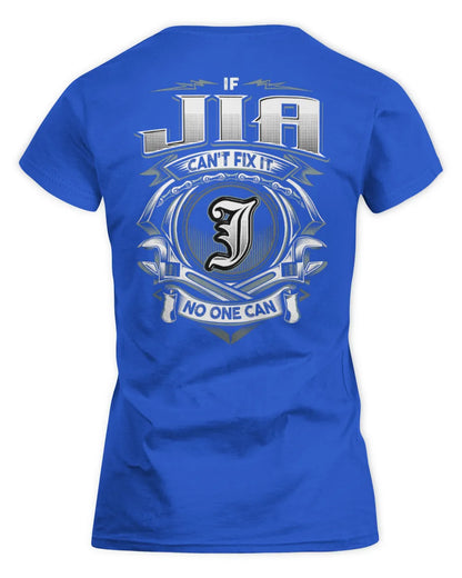 JIA AP81-K4-626 - Personalized Ahmed Quote Apparel “If Ahmed Can't Fix It, No One Can” - Women's Standard T-Shirt - Royal